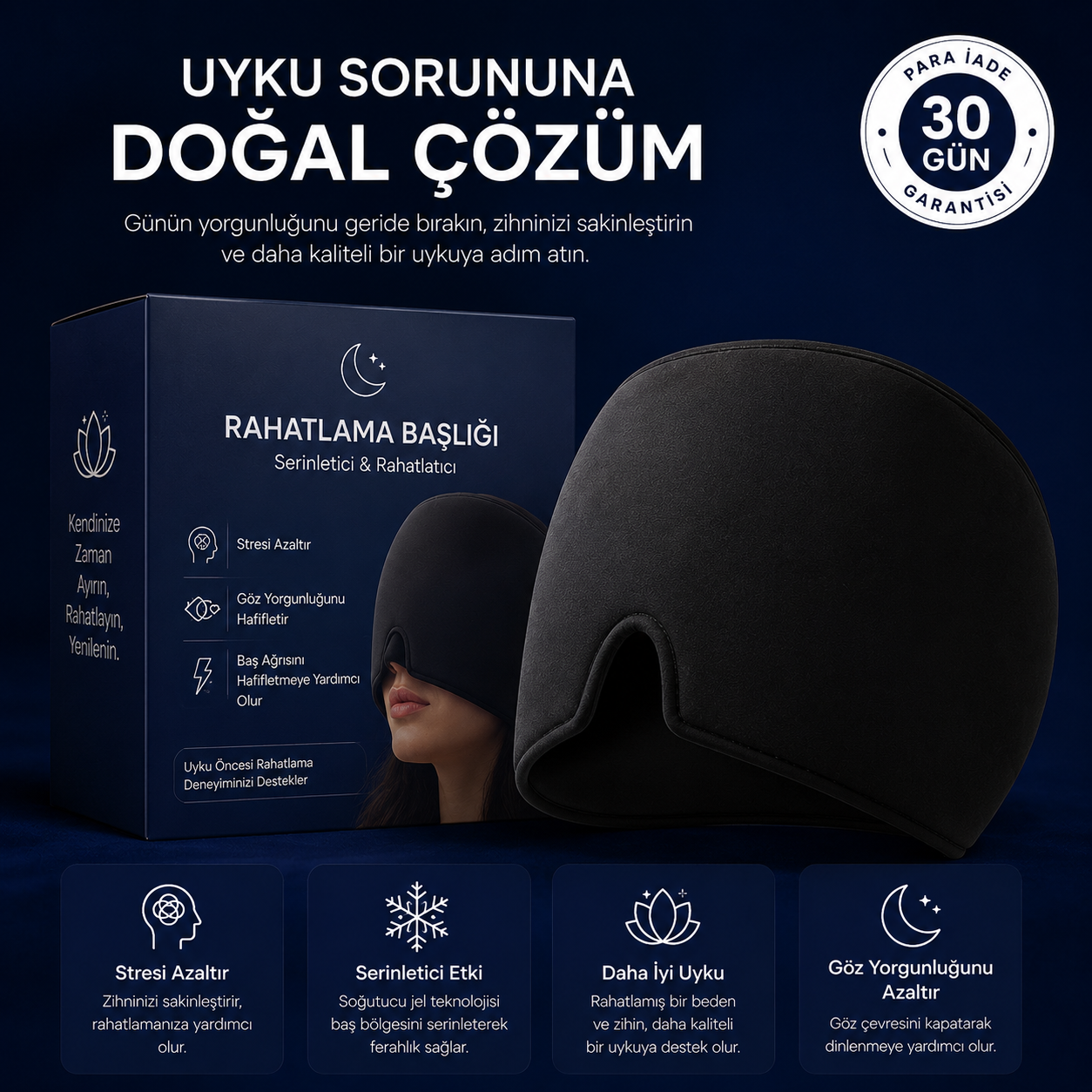 Gencoli® Uyku Başlığı
